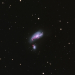 NGC4490  LHaRGB Image L=160min  Ha=80min  RGB= 60min each  Scope TMB 130mm CCD Apogee U8300