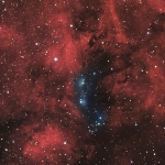 NGC6914 RHaGB  R 1.5hrs  Ha 4.3hrs  G 1.5hrs  B 5.6hrs  Scope TMB130mm and Apogee U8300 CCD2